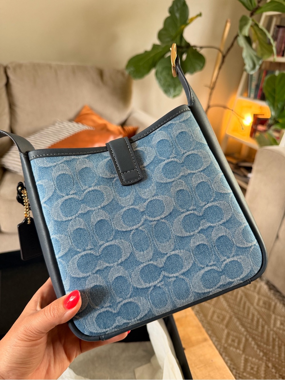 Coach Hadley Convertible Crossbody Bag
In Signature Denim - Picture 2 of 9
